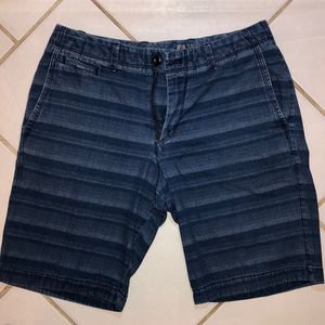 Blue Striped GAP Shorts